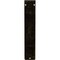 Ekena Millwork Traditional Wrought Iron Bracket, (Triple center brace), Antiqued Pale Gold 2"W x 7 1/2"D x 10"H BKTM02X07X10TTRAPG - alternate 6